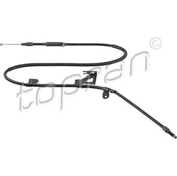 Lanko parkovací brzdy Tažné lanko, parkovací brzda TOPRAN (HANS PRIES) 631 764