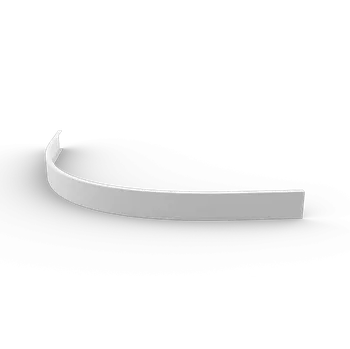 Krycí panel k čtvrtkruhové vaničce HARD-ROCKY 80x80