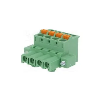 Rozpojovací svorkovnice 5,08mm póly 4 úhlové 90° zástrčka