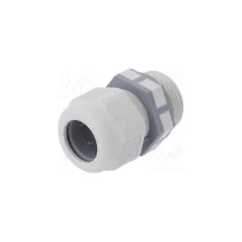 Vývodka PG13,5 IP68 Mat polyamid šedá UL94V-2