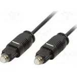 Kabel Toslink vidlice,z obou stran 2m Øjádra 2,4mm