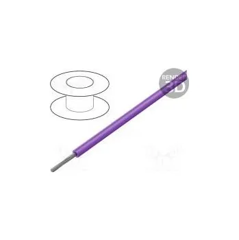 elektrický kabel Vodič HELUTHERM® 145 lanko Cu 1x0,75mm2 polyolefin fialová