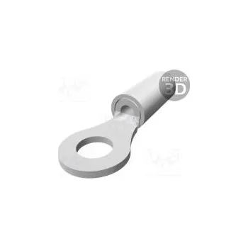 Elektrický konektor Zakončovací očko M3,5 Ø 3,68mm 0,26÷1,65mm2 krimpovací měď