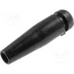 Vývodka Ømont.otv 6,5mm Øotv 4,5mm PVC černá L 32mm -30÷60°C