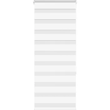 Roleta Zebra roleta bílá 55x150 cm šířka látky 50,9 cm polyester