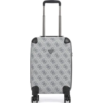 Guess Berta 4G Logo Kufr se 4 kolečky 53cm, 32L, světle šedá, 227408