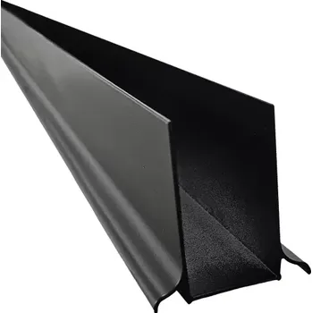 Sprchové dveře V - Stěnový profil - BLACK (Alfa, Beta)