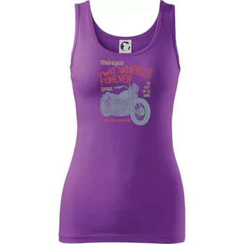 Two wheels forever go fast - Dámské tílko - XS ( Fialová )