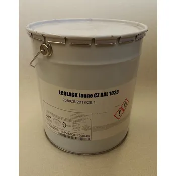 barva na beton ECOLACK - Barva pro vodorovné značení, 25kg - Červená