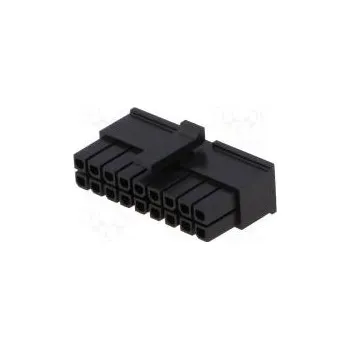 Elektrický konektor Plug wire-board female Micro-Fit 3.0 3mm PIN 18 w/o contacts