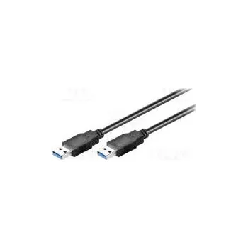Datový kabel Kabel USB 3.0 USB A vidlice, z obou stran 0,5m černá 5Gbps