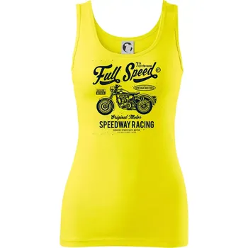 Dámské tričko Full Speed - Dámské tílko - L ( Citrónová )