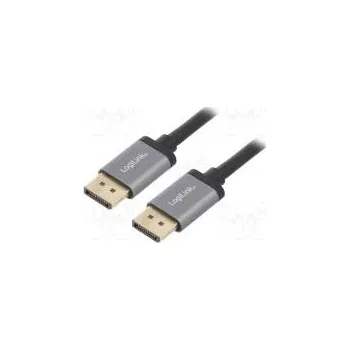 Video kabel Kabel DisplayPort 1.2,HDCP 1.3 černá Mat.těl hliník