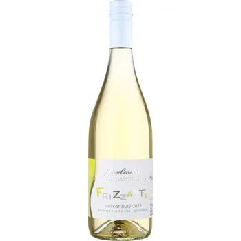 Frizzante Muškát žlutý 2024, moravské zemské víno - perlivé, Pavlovín, polosladké