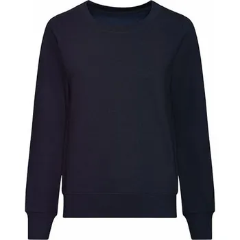 Dámská mikina Just Hoods Dámská bavlněná mikina bez zipu z měkkého fleece Barva: modrá námořní, Velikost: L JH030F