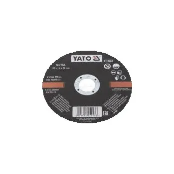 Řezný kotouč Řezný kotouč Ø 125mm Øotv 22mm Tl.kotouče 1,2mm kov,ocel