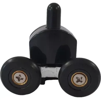 Pojezdové kolečko WellMall - Spodní pojezdové kolečko TERA BLACK - kolečko - příslušenství - černé