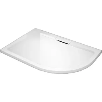 Sprchová vanička HARD 90x80x3,5 Levá asymetrická mramorová vanička