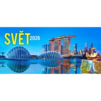 Kalendář Spektrum Grafik stolní kalendář Svět