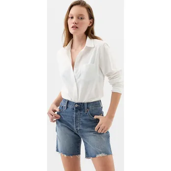 Dámská košile GAP Dámské Košile oxford s logem GAP Bílá XXS (2460644)