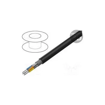 Síťový kabel Vodič ETHERLINE® TRAIN,SF/UTP 5e lanko Cu 1x4x0,5mm2 EM 104