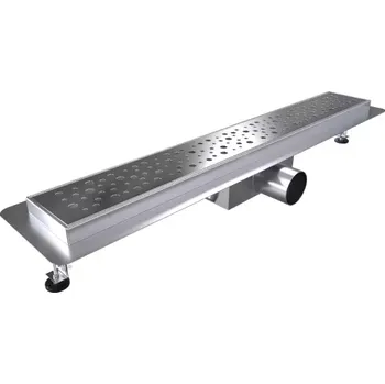 Odvodňovací žlab B-DRAINWELL 60 Chrom Odtokový podlahový žlab, bublinky