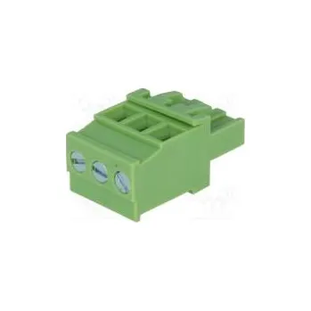 Elektronická součástka Rozpojovací svorkovnice 5,08mm póly 3 úhlové 90° zástrčka