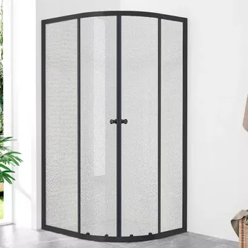 POINT AS BLACK 120x80 Grape Asymetrická sprchová zástěna