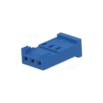 Elektrický konektor Plug wire-board female HE14 2.54mm PIN 3 w/o contacts