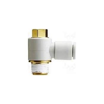 Fitinka Nástrčná spojka se závitem, úhlové 90° R 1/8" vnější -1÷10bar