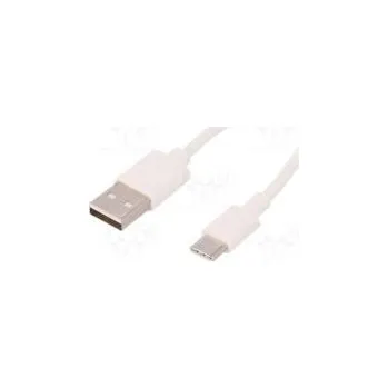 Datový kabel Kabel USB 2.0,USB 3.1 USB A vidlice, USB C vidlice 0,5m bílá
