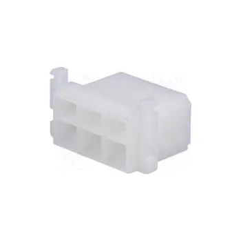 Elektrický konektor Návlek na konektor zásuvka pro konektory 6,3mm se západkou