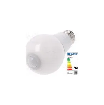 Žárovka Žárovka LED teple bílá E27 230VAC 806lm P 8W 280° 2700K