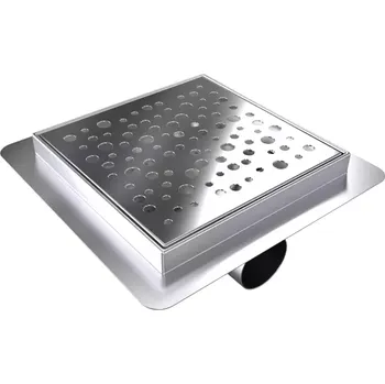 B-SQUARE 15 Chrom Odtoková vpusť - čtverec
