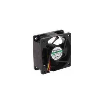 PC ventilátor Ventilátor DC axiální 24VDC 60x60x25mm 39,72m3/h 27dBA Vapo