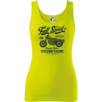 Dámské tričko Full Speed - Dámské tílko - S ( Limetková )
