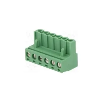 Rozpojovací svorkovnice 5,08mm póly 6 přímý zástrčka zásuvka