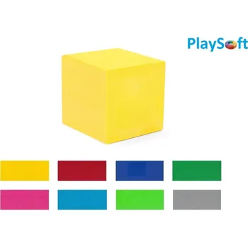 ostatní stavebnice PlaySoft Molitanová KOSTKA 30x30 cm