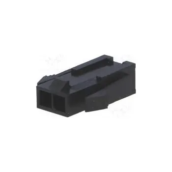 Elektrický konektor Plug wire-wire male Micro-Fit 3.0 3mm PIN 2 w/o contacts