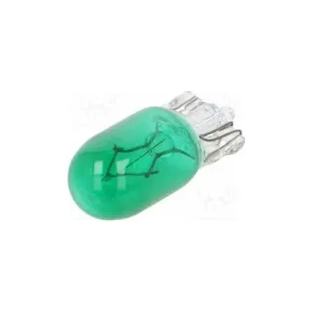 Autožárovka Žárovka automobilová W2,1x9,5d zelená 12V 5W VISIONPRO W5W