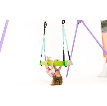 Hra na zahradu EMPIS Terapeutická senzorická houpačka - půlválec Barva: Zelenošedá