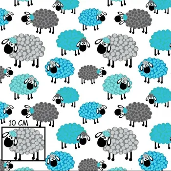 přikrývka EMPIS Zátěžová přikrývka - ovečky Rozměry: S - 80x100 cm, Hmotnost: 3 kg