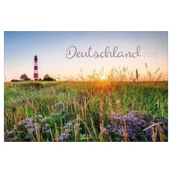 Cestování Deutschland 2026 - Korsch Verlag [DE] (2025, Kalendář, Korsch Verlag GmbH)