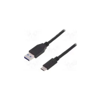 Datový kabel Kabel USB 3.0,USB 3.1 USB A vidlice, USB C vidlice niklovaný