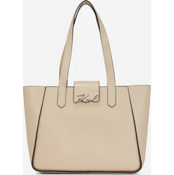 Kabelka KABELKA KARL LAGERFELD K/SIGNATURE MD TOTE TRENCH BEIGE