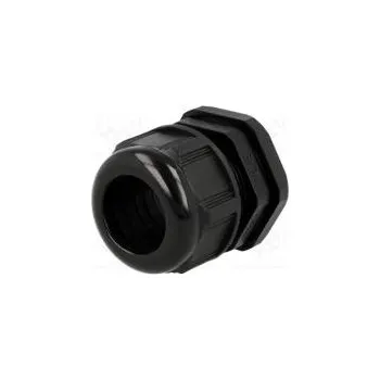 Vývodka PG29 IP68 Mat polyamid černá UL94V-2