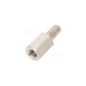Distanční sloupek se závitem 7mm Vnit.závit M3 Vněj.závit M3