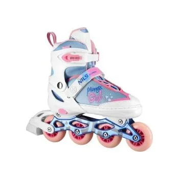 NILS Extreme NA18168A princess bílé EU 39-42 brusle + DÁREK DLE VÝBĚRU!