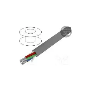 elektrický kabel Vodič Alpha Essential C&C 6x22AWG nestíněný 300V 30,5m Cu