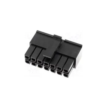 Elektrický konektor Plug wire-board female Micro-Fit 3.0 3mm PIN 14 w/o contacts